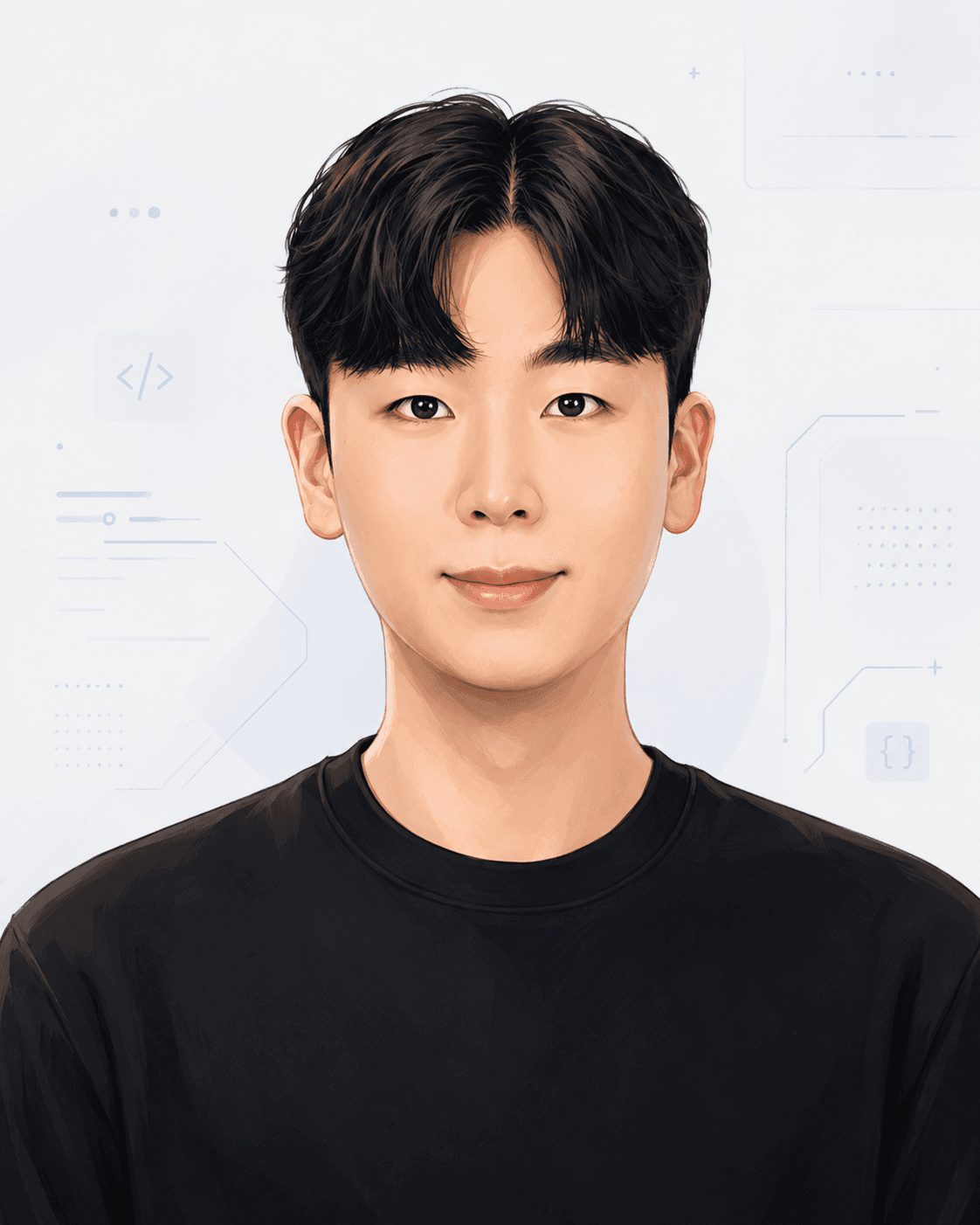 이지건 AI 캐릭터 프로필 이미지