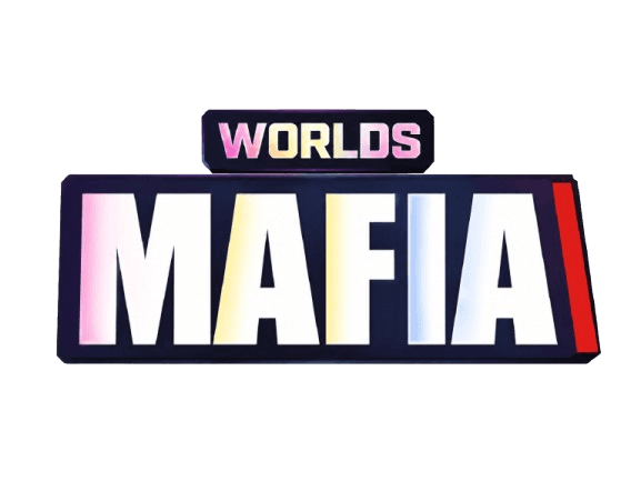 WORLDS MAFIA 제목으로 구성된 커닝시티 마피아 로고